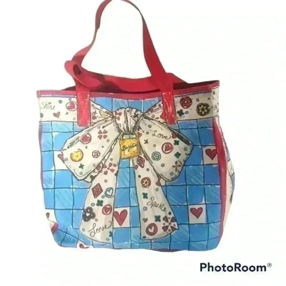 Brighton Canvas Love Sparkle Tote Bag